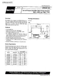 Datasheet STK405-100 manufacturer Sanyo